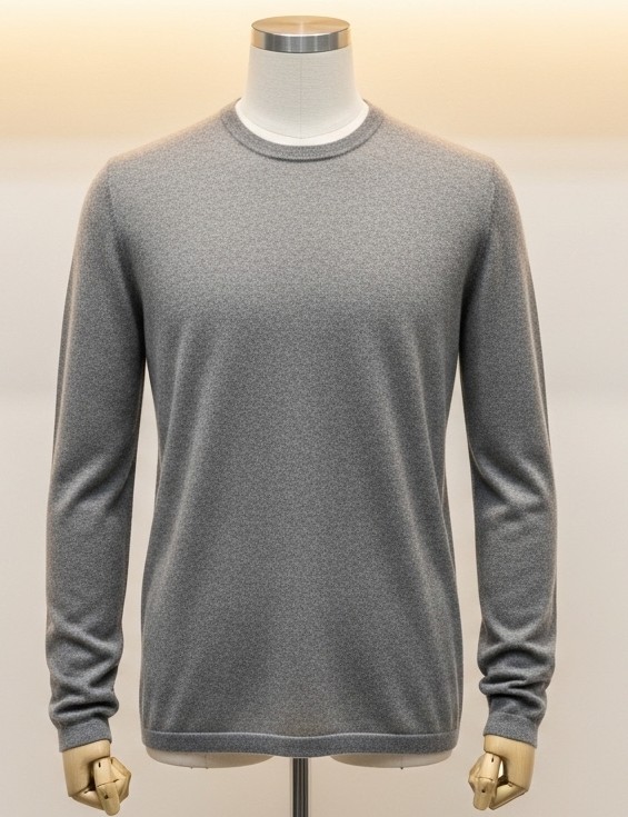 Long Sleeve Cashmere Blend Tee