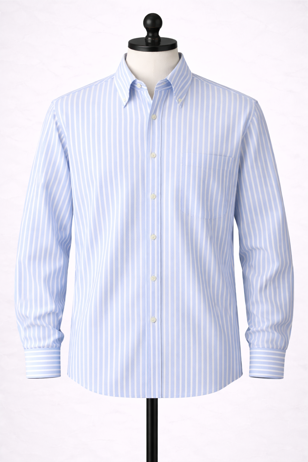 Banker Stripe Blue Shirt