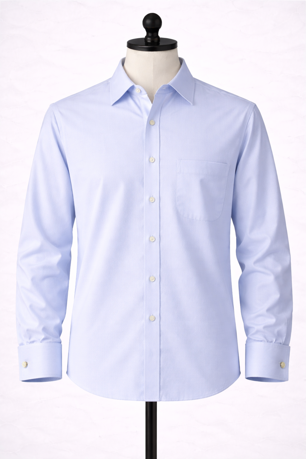 French Cuff Shirt Sky Blue