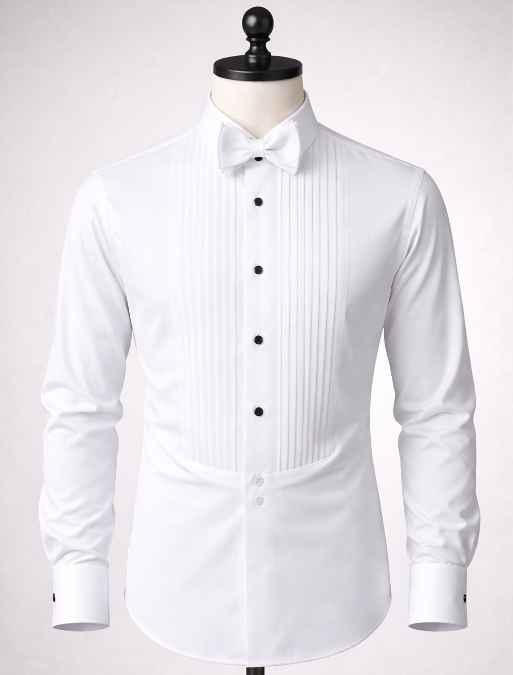White Wing Collar Formal Shirt